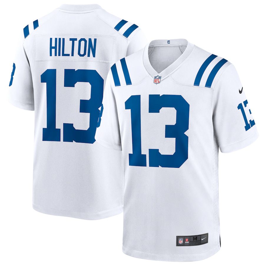Men Indianapolis Colts #13 T.Y. Hilton Nike White Game Player NFL Jersey